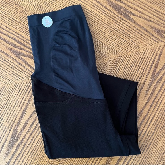 Like New SPANX Mama Jean-ish Leggings - Black - Picture 4 of 11